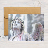 Saint Michael Greeting card by Chris Tutty